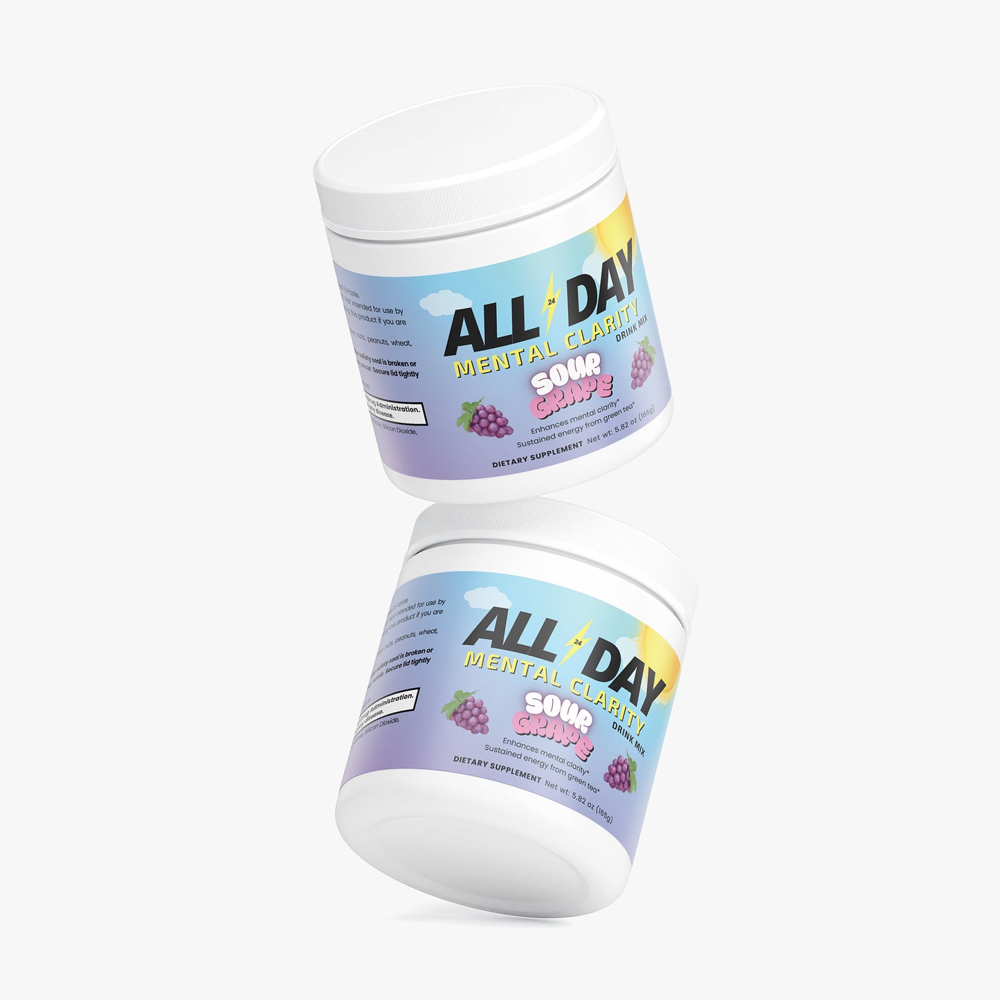 'ALL DAY' Mental Clarity Drink Mix Sour Grape