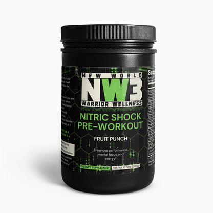 NW3 NW3 Nitric Shock Pre-Workout Powder (Fruit Punch) NW3