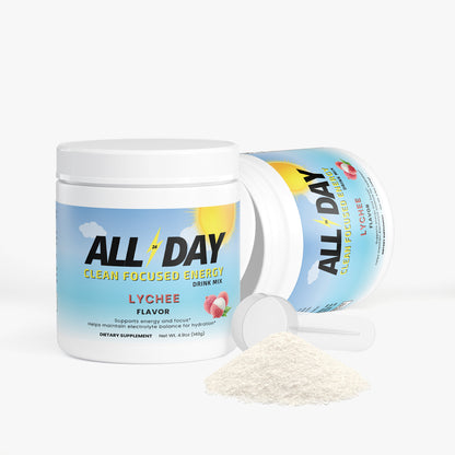 'ALL DAY' Energy Drink Mix (Lychee Flavor)