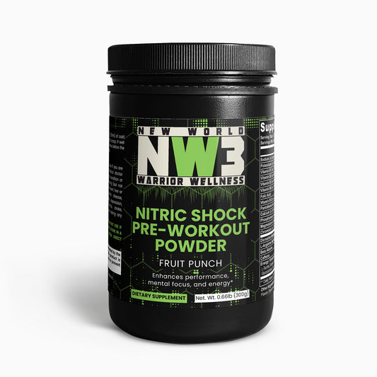 Nitric Shock Pre-Workout Powder (Fruit Punch)