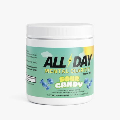 'ALL DAY' Mental Clarity Drink Mix Sour Candy