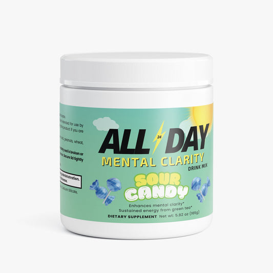 'ALL DAY' Mental Clarity Drink Mix Sour Candy