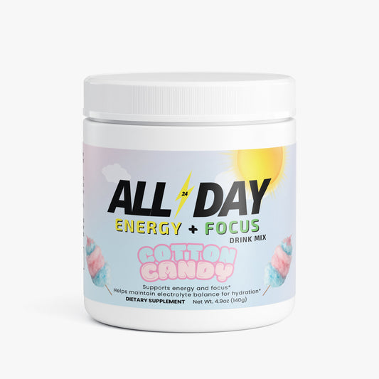 'ALL DAY' Energy Drink Mix (Cotton Candy)