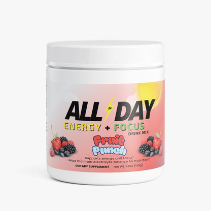 'ALL DAY' Energy Drink Mix (Fruit Punch)
