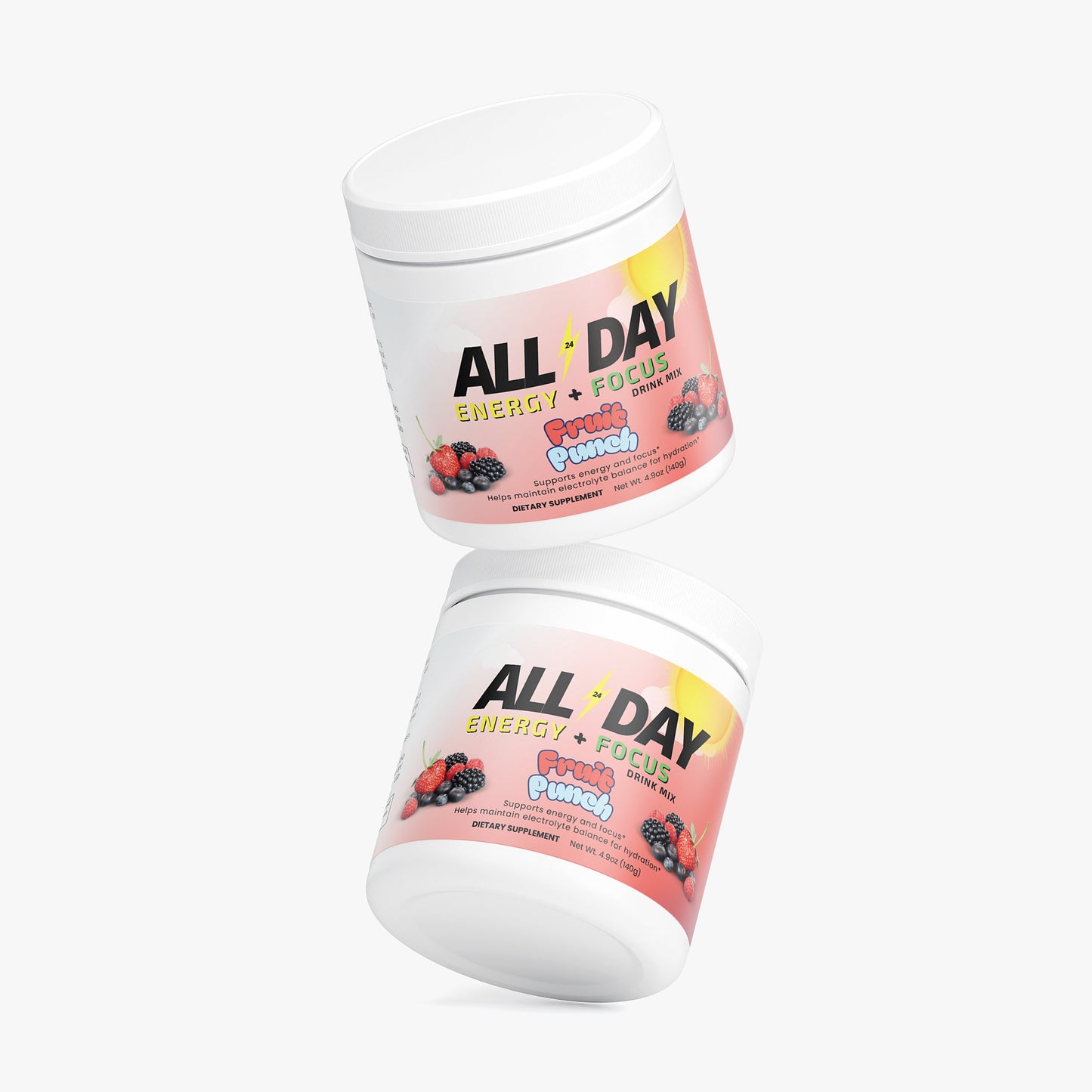 'ALL DAY' Energy Drink Mix (Fruit Punch)