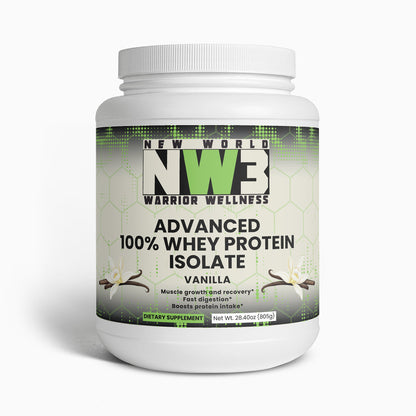 NW3 Advanced 100% Whey Protein Isolate Vanilla