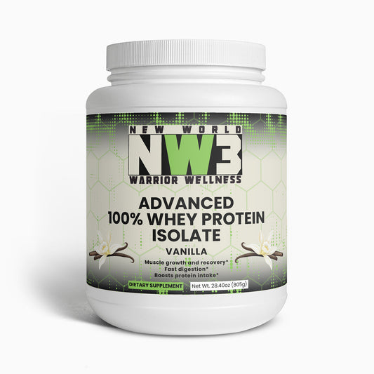 NW3 Advanced 100% Whey Protein Isolate Vanilla