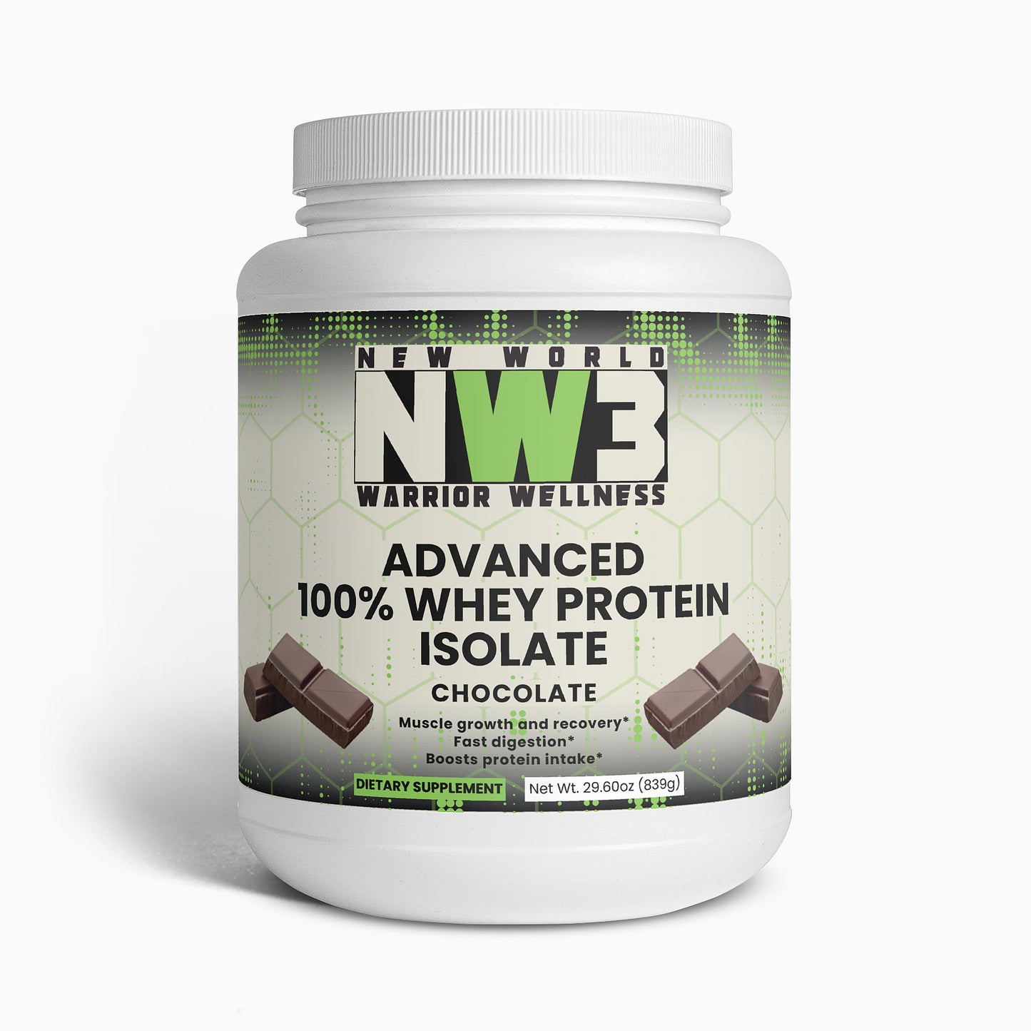 NW3 Advanced 100% Whey Protein Isolate Chocolate