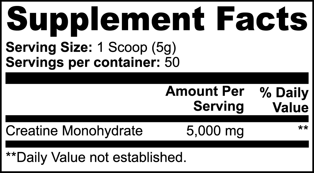 NW3 NW3 Creatine Monohydrate NW3